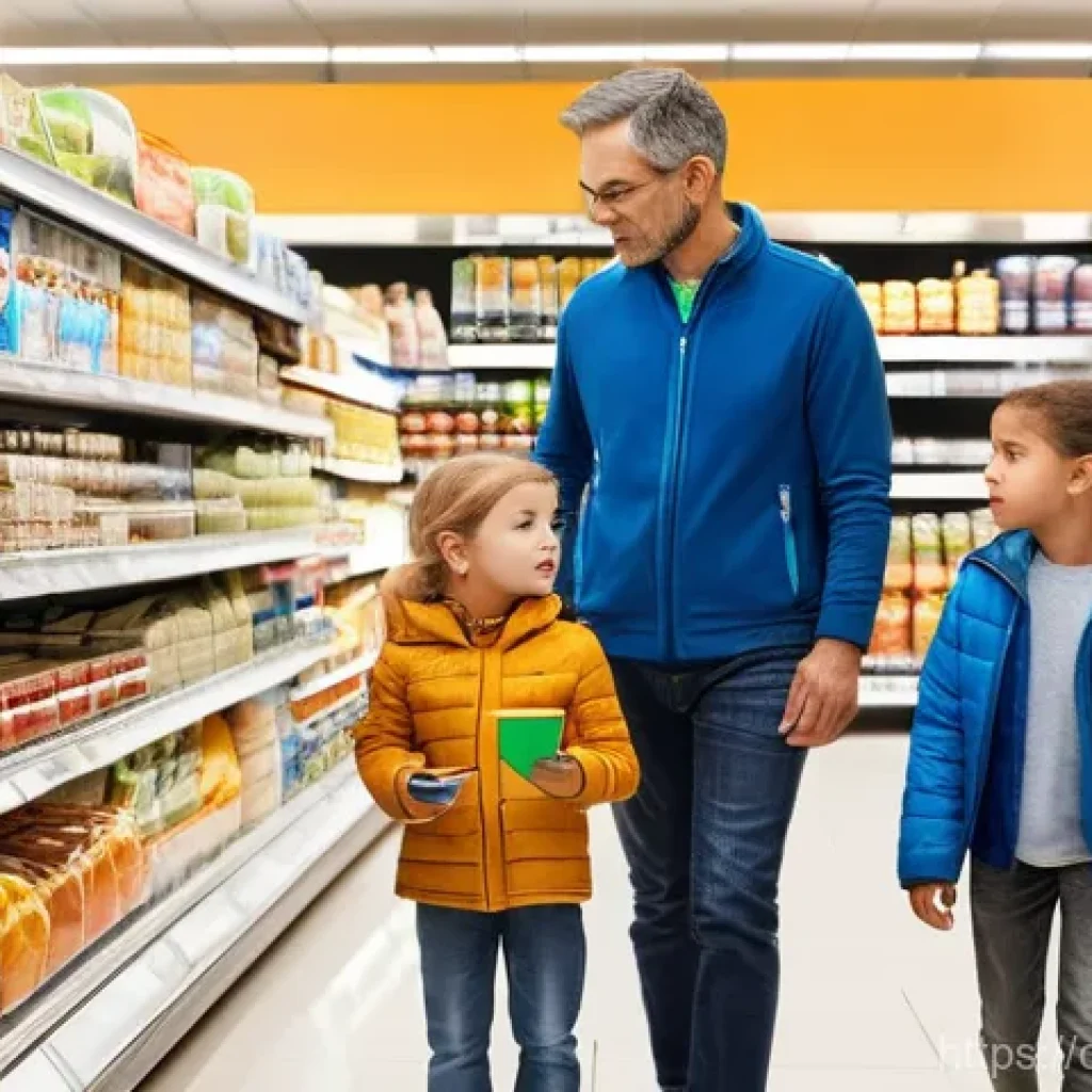 정치경제학 - **Prompt 1: The Weight of Rising Costs on a German Family**
A realistic photograph of a diverse ...