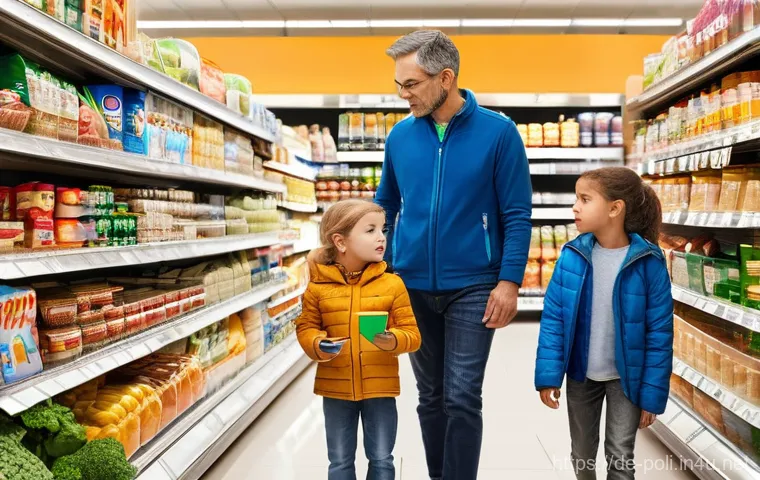 정치경제학 - **Prompt 1: The Weight of Rising Costs on a German Family**
A realistic photograph of a diverse ...