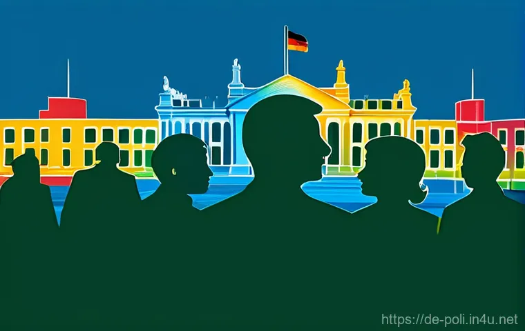 정치 커뮤니케이션 - **"A modern German politician, dressed in smart casual attire, stands in a brightly lit, contemporar... 정치 커뮤니케이션 - **"A modern German politician, dressed in smart casual attire, stands in a brightly lit, contemporar...